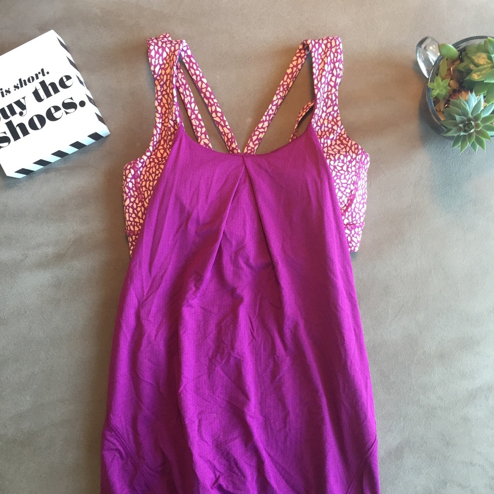 Lululemon Nouveau Limits Regal Plum Tank – Size 4